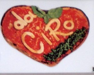 Pizzeria da Ciro in Catanzaro Lido, Calabria, southern Italy
