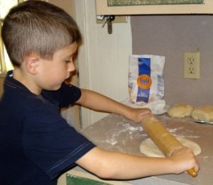 Rolling Homemade Pasta in southeast Texas