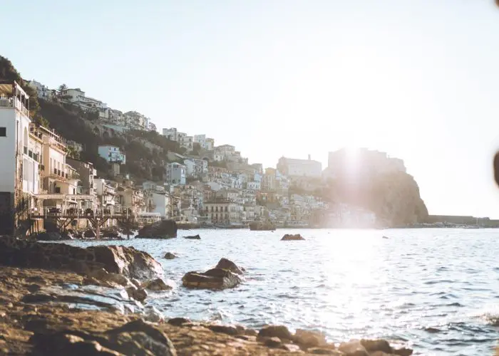 Scilla coastline, Calabria Italy